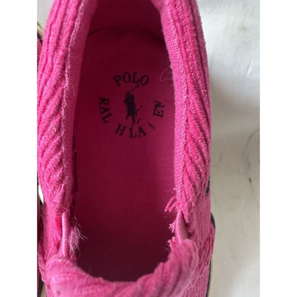 Childrens Polo Ralph Lauren Corduroy, Slip Ons Size 5 - Picture 4 of 6